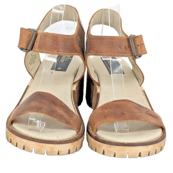 Bull Boxer Sandals 38EU 8US Brown Leather Upper Portugal Celia - Picture 4 of 10